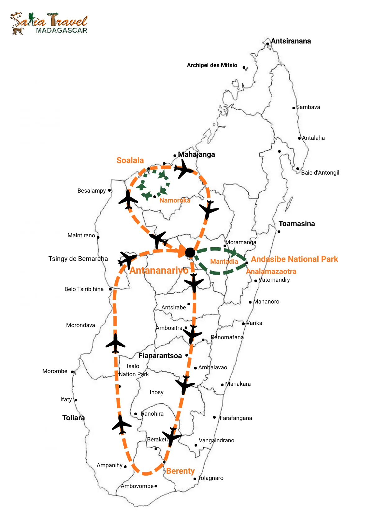 The land of lemurs and stone forest